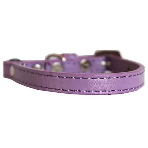 Mirage Pet Products Premium Plain Cat Safety CollarLavender Size 10 625-5 LV10